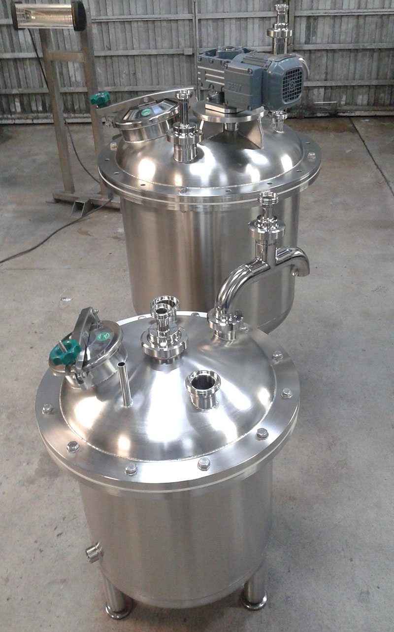 Reactor con agitacin | Trabajos en acero inoxidable a medida industria alimentaria | ITM INOX