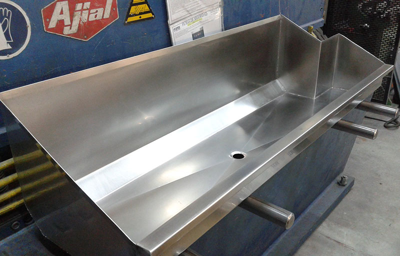 Lavabo industrial | Trabajos en acero inoxidable a medida para otros sectores | ITM INOX